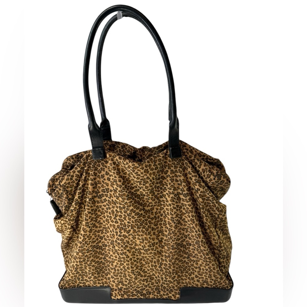 Bottega Veneta Brown and Black Tote Bag